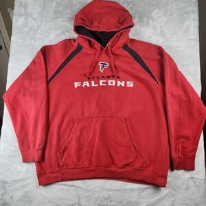 NFL Atlanta Falcons Hoodie Red Long Sleeve Size XL (?)